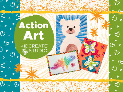 Parent & Me Weekly Class - Action Art! (2-6 years)