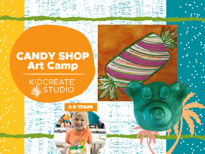 Candy Shop Art Camp (4-9 Years)